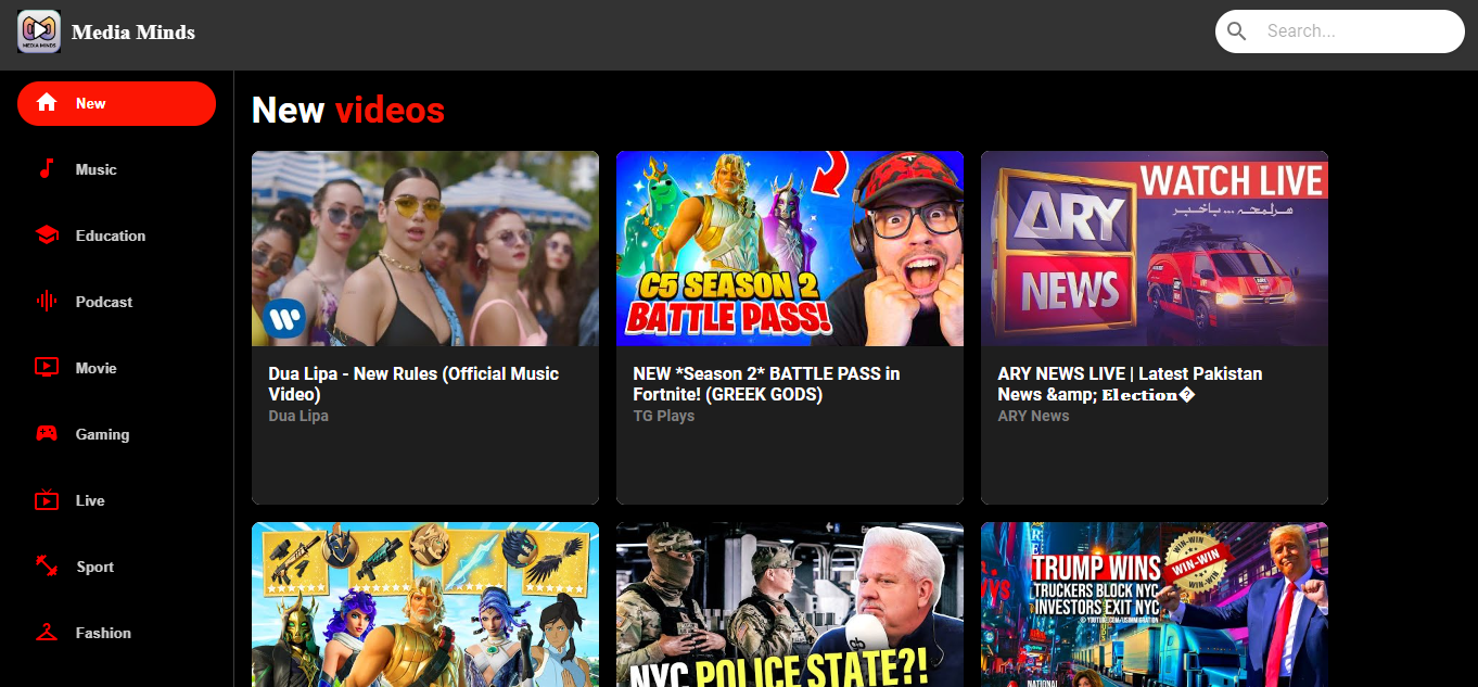 Youtube Clone
